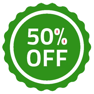 50% Discount